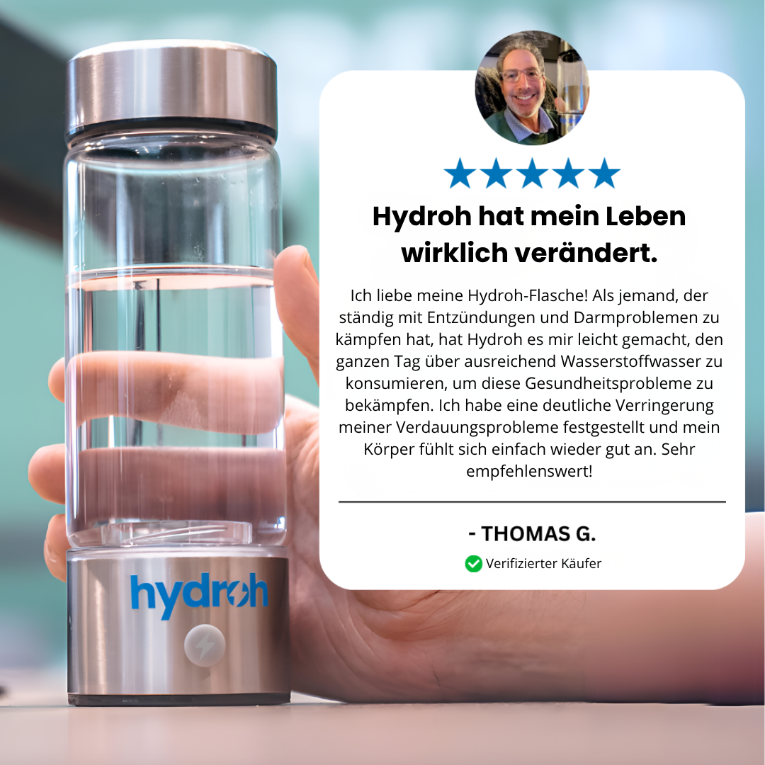 Hydrogen-Wasserflasche